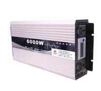 YXINHONGYUE Convertisseur de Puissance pour Voiture 3000W/6000W crête pour camions et Camping-Cars, DC 12V 24V 48V 60V 72V vers 110V-120V/220V-240V AC avec écran LCD et 2 Prises AC,72v to 220v