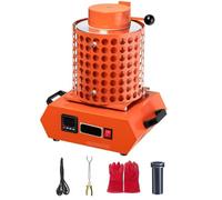 YXINHONGYUE Four de Fusion électrique numérique Haute température 2000 W Robuste 2 kg pour Le raffinage et la coulée à Domicile Comprend des Gants isolants et Un Cordon d'alimentation