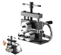 YXINHONGYUE Mini Outil de Pliage de Boucles d'oreilles, kit de laminoir Multifonctionnel 2 en 1 pour Bijoux avec poignée Ergonomique, Machine à cintrer et Former Les Bracelets