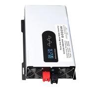 YXINHONGYUE Onduleur à Onde sinusoïdale Pure pour Voiture, convertisseur de Puissance CC 12 V/24 V 3 000 W à 220 V/110 V avec 2 Prises CA, onduleurs solaires Hors réseau,24v to 110v