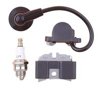 YXIUEYINGE Ensemble de Bougies d'allumage et bobines d'allumage for tronçonneuse à Essence Hus 288XP 288 XP EPA 501812702 501812801