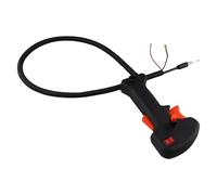 YXIUEYINGE Interrupteur d'accélérateur for débroussailleuse, Tondeuse à Gazon, Interrupteur de poignée, câble de déclenchement d'accélérateur, Accessoires for Outils électriques de Jardin