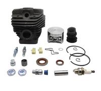 YXIUEYINGE Kit de Joints d'huile for collecteur d'admission de Piston de Cylindre 54 mm 56 mm for tronçonneuse de Jardin St-ihl MS660 066 MS 660(56MM Big Bore)