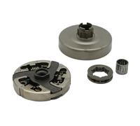 YXIUEYINGE Kit de pignon de Jante à roulement à Aiguilles for Tambour d'embrayage 3/8"-7T, adapté aux pièces de Rechange for tronçonneuses de Jardin Hus 288 281 288XP 281XP 181