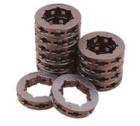 YXIUEYINGE Lot de 12 pignons d'entraînement à chaîne 9 Dents de 250 Pouces for Hus 40 45 49 50 51 55 154 254 257 for Jonsered 490 590 450, Petits 7 cannelures