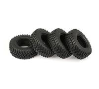 YXIUEYINGE Lot de 4 pneus en Caoutchouc de 100 mm for chenilles RC 1:10, for Axial SCX10 AXI03007 D90 D110 et Tam-iya CC01