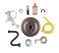 YXIUEYINGE Pignon d'embrayage 7 Dents de 0,325 po for Sti MS271 MS291 MS 271 291, Pompe à Huile, engrenage à vis sans Fin, Filtre à Carburant, kit de Clips de rondelle de Conduite