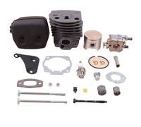 YXIUEYINGE Réparation de carburateur de Cylindre KT for tronçonneuses 55, Rancher 51, Hus, pièces détachées for tronçonneuses à Essence, Gros alésage 46 mm