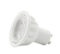 YXJX low voltage bulbs, Lot de 6 ampoules LED for projecteur 5 W AC/DC 12 V 50 mm GU10 2835 SMD, boîtier PC blanc, lampe de salon(Cold White)