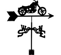 YXKJHH Girouette en Acier Inoxydable pour Jardin, voiliers rétro, navires de Guerre, Bateaux Pirates, girouette créative, Piquet de Jardin, girouette pour Cour extérieure (Couleur : I) (O