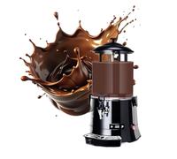 YXLMWZRY Black frother and hot chocolate maker and dispenser, suitable for coffee, latte, cappuccino, soy milk, etc.