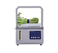 YXLMWZRY Fully automatic electric strapping machine, fast binding tool for supermarkets and fresh vegetable packaging