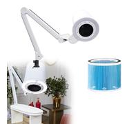 YXLMWZRY Nail art dust collector with reusable filter, powerful vacuum fan, low noise, for nail salons
