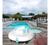 YXLMWZRY The Pool Robot Cleans Floors and Walls, waterlines, Has a 120 Minute Cleaning Time, climbs Walls, Has Two Powerful Suction Ports, and is Perfect for in-Ground Pools.