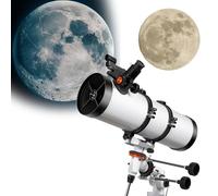 YXLMWZRY130mm Diameter 650mm Focusing Telescope, 2X Magnifier, Red Dot xun'x
