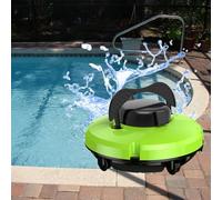 YXLMWZRYAutomatic Pool Vacuum for in-Ground Flatbed Pools up to 1000 sq ft, Upgraded Robotic Pool Vacuum with Dual Motor and 120-minute Run Time