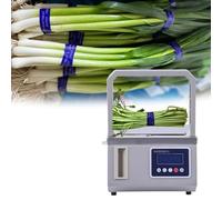 YXLMWZRYAutomatic tape strapping machine with photoelectric sensing, industrial desktop strapping tool for efficient vegetable strapping and packaging