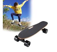 YXLMWZRYElectric Skateboard, Speed 22 km/h, PU Wheels, Suitable for Beginners, Adults and Teenagers to Move Around