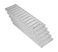 YXLYFDLY Couvercle De Drain en Acier Inoxydable, Grille De Drainage pour Allée Extérieure, Jardin, Patio, Réduisant Le Risque De Colmatage(5pcs,58x20x2.5cm)