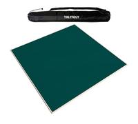 YXLYFDLY Grand tapis de mahjong avec envers en caoutchouc, nappe douce et antidérapante, pour mahjong, paigow, poker, cartes et jeux de société (vert, 85 cm)