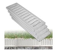 YXLYFDLY Grille De Drainage en Acier Inoxydable pour Allée, Patio, Jardin, Résistant À La Déformation(4pcs,58x25x2.5cm)
