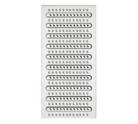 YXLYFDLY Grille De Drainage en Acier Inoxydable pour L'évacuation des Eaux Usées, Couvercle De Drain De Tranchée Extérieur, Structure Stable(58x15x1.5cm/22.83x5.9x0.59in)