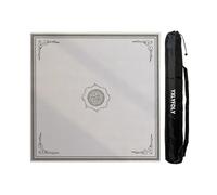 YXLYFDLY Tapis de Mahjong de style chinois antidérapant et réduction du bruit avec envers en caoutchouc Grand tapis de jeu pour poker, cartes, jeux de carrelage (70 cm)