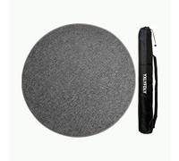 YXLYFDLY Tapis de Mahjong rond antidérapant et réduction du bruit, nappe de Mahjong en lin et coton avec envers en caoutchouc, grand tapis de jeu pour mahjong, poker, cartes, jeux de société, carreaux