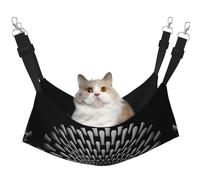 YXLymxDAMAI Hamac pour chat avec sangles réglables, convient pour chats, furets, chiots ou petits animaux de compagnie Blanc