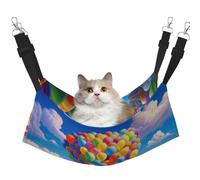 YXLymxDAMAI Magnifique hamac pour chat avec sangles réglables, convient pour les chats, furets, chiots ou petits animaux de compagnie