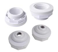 YXQ Raccord de piscine hors sol de 3,8 cm avec écrou de verrouillage et joint d'ouverture SP1419D - Raccord de retour d'écoulement directionnel pour piscine Hayward SP1023