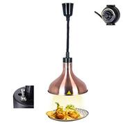 YXRJJT Lampe Chauffe-Plats, Lustre Cuisine pour Réchauffer Les Aliments, Lampe Chauffante avec Ampoule 250W pour Buffet et Hôtel, Longueur Réglable 60-180cm, Couleur Multiple