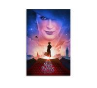 YXRONG Mary Poppins Returns Poster de film classique Décoration sur toile sans cadre 20 x 30 cm