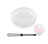 YXRRVING Coque en silicone pour Pokémon GO Plus + 2023, étui de protection portable transparent doux et confortable avec dragonne, coque souple et anti-chute pour accessoires Pokémon GO