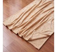 YXRS Plaid Canapé 180 x 265 cm Doux et Chaud Couverture Lit Idée Cadeau pour Printemps Automne Canapé Ou Lit, Chameau