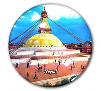 YXSJ3314 Aimant de réfrigérateur Népal Souvenirs Décorations de voyage