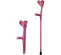 YXW Béquille Pliante pour Adulte à la Mode, béquille d'avant-Bras en Aluminium réglable, poignées ergonomiques, pour Femmes et Hommes de 150 à 196 cm de Hauteur, 1 unité
