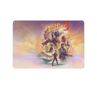 YXWOYNHY Jagged Alliance Game Poster Décoration murale en métal Affiche moderne Décoration d'intérieur Poster en métal Décoration d'intérieur Décoration vintage Cadeau 20 x 30 cm