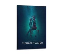 YXWOYNHY Poster de film The Shape of Water - Impression sur toile - Décoration murale moderne pour chambre à coucher - 50 x 75 cm