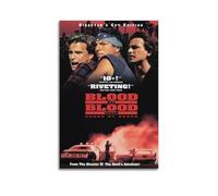 YXWOYNHY Poster de film The Three Heroic Brothers - Impression sur toile - Décoration murale moderne pour chambre à coucher - 30 x 45 cm