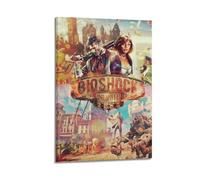 YXWOYNHY Poster de jeu vidéo BioShock Infinite sur toile - Impression d'art moderne pour chambre à coucher - 50 x 75 cm