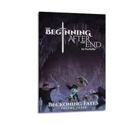 YXWOYNHY Poster décoratif sur toile de livre The Beginning After The End - Impression d'art moderne pour chambre à coucher - 20 x 30 cm