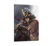 YXWOYNHY Poster décoratif sur toile « Only Lost The Wolf Shadow Twice » - Poster mural décoratif moderne pour chambre à coucher - 20 x 30 cm