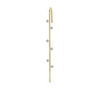 YXWYXWA 1pc Boucles d'oreilles à Crochet Crawler pour Dames, Clip Diagonal de Boucle d'oreille, Conception personnalisée Conception Classique, Bijoux présente pour Les Femmes Qui présentent