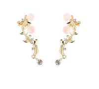 YXWYXWA 2pcs Elegant Flower Shape Rhinestone Left Ear Cuff Clip Gold & Sliver Color Earring Stud),additionalWeblabs:(Pax_Checkout_Buy_Now_GC_Tango_1121297":"
