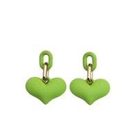 YXWYXWA 3D Love Drop Earrings Women and Girls Heart Earrings Lightweight Statement Earrings Women and Girls Birthday Christmas Jewelry