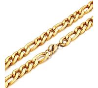 YXWYXWA 60CM Men’s Curb Link Chain Necklace - Gift for Father's Day & Occasions