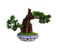 YXWYXWA Arbre de bonsaï Artificiel Arbre Artificiel Arbre Artificiel - Fausse décoration de la Plante, Plantes de Maison artificielles en Pot, Plante de bonsaï en pin Japonais, pour décoration,
