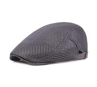 YXWYXWA Beret Men's Summer Youth Mesh Forward Cap Middle-Aged and Elderly Casual Sun Hats Mesh Caps