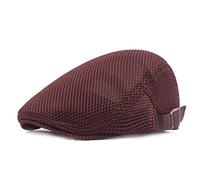 YXWYXWA Beret Men's Summer Youth Mesh Forward Cap Middle-Aged and Elderly Casual Sun Hats Mesh Caps